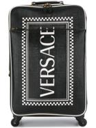 Versace 90s Vintage Logo Suitcase - Black