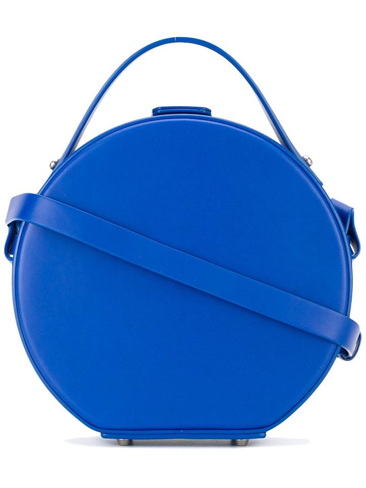 Nico Giani - Circular Shoulder Bag - Women - Leather - One Size, Women's, Blue, Leather