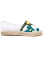 Elie Saab Star Patch Espadrilles - Neutrals