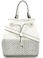 Furla - Stacy Bucket Bag - Women - Calf Leather - One Size, White, Calf Leather