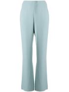 Giorgio Armani Slim-fit High Waist Trousers - Green