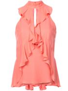 Cinq A Sept Moma Sleeveless Top - Pink & Purple