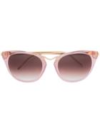 Thierry Lasry - Transparent Sunglasses - Women - Acetate - One Size, Pink/purple, Acetate