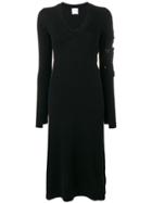 Barrie Midi Sweater Dress - Black