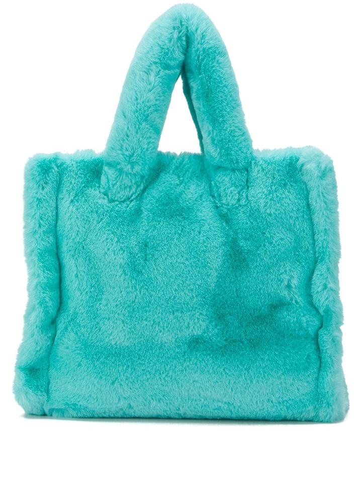 Stand Fur Tote Bag - Blue