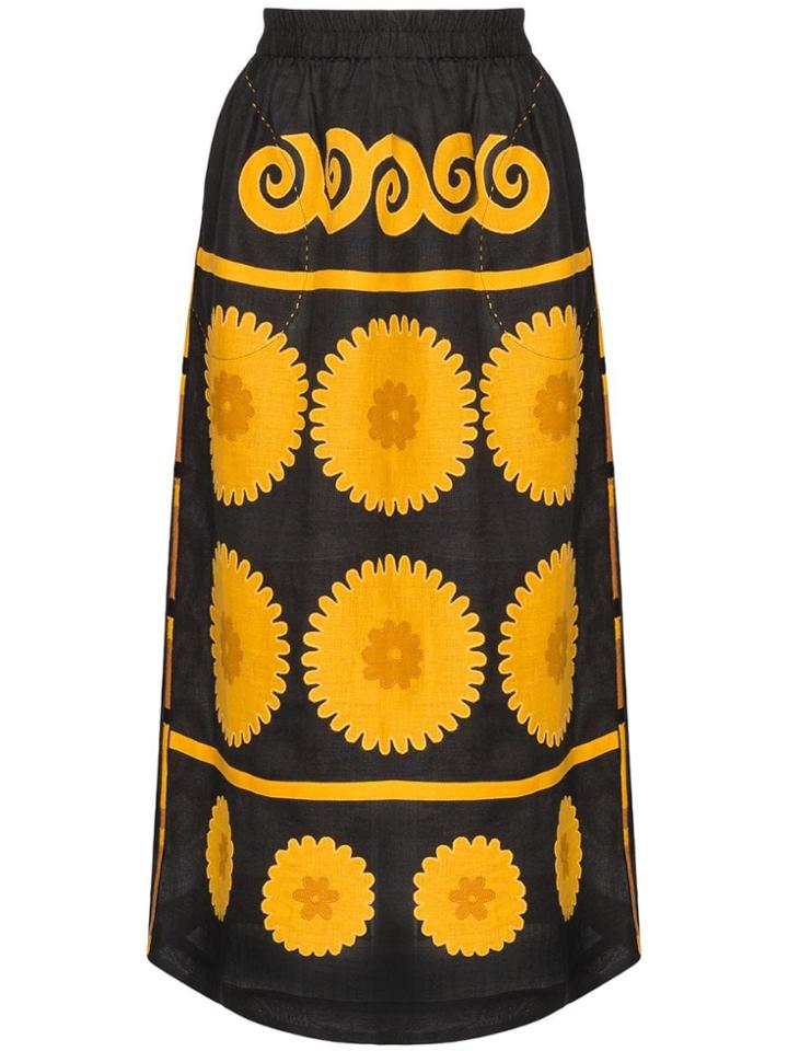Vita Kin Siam Patterned Skirt - Multicolour