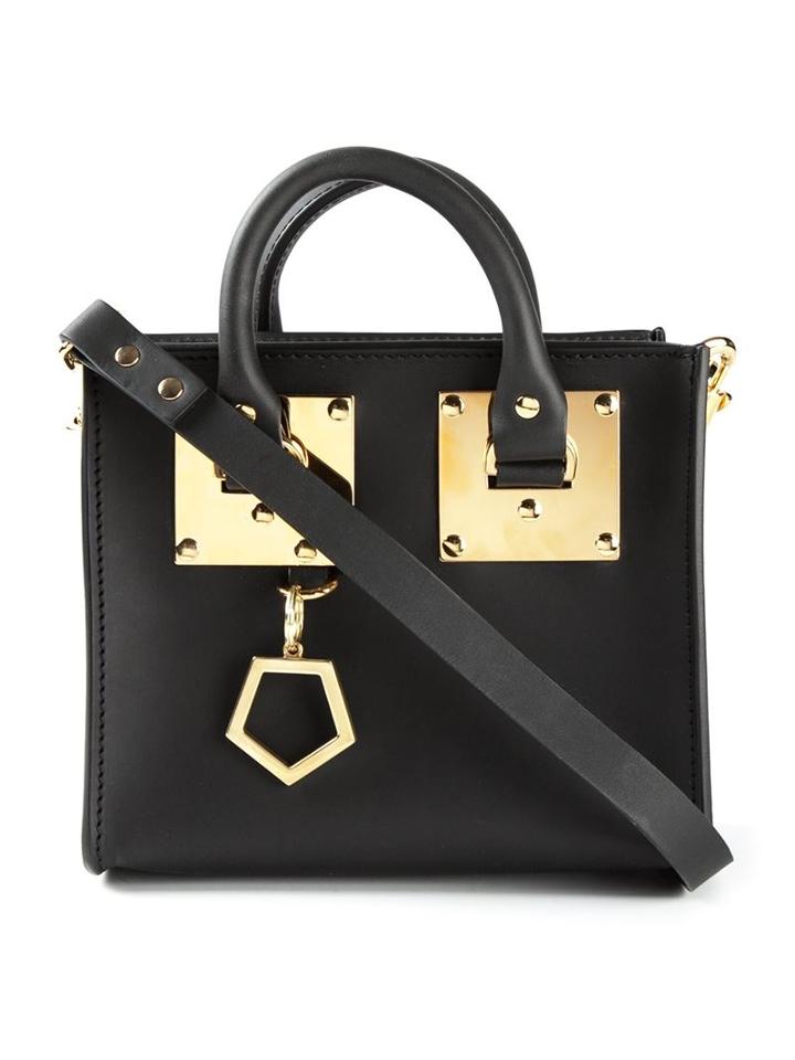 Sophie Hulme 'box' Tote, Women's, Black