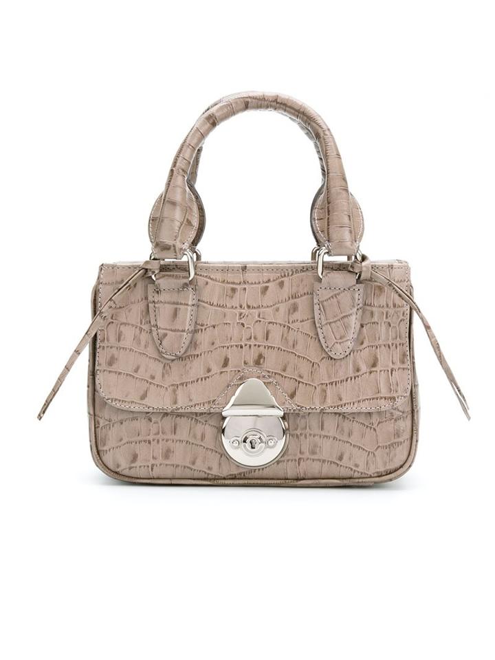 Sarah Chofakian Leather Bag, Women's, Nude/neutrals
