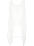 Taylor Oblique Blouse - White