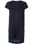 Sacai T-shirt Dress, Women's, Size: 2, Black, Linen/flax/cotton/polyester