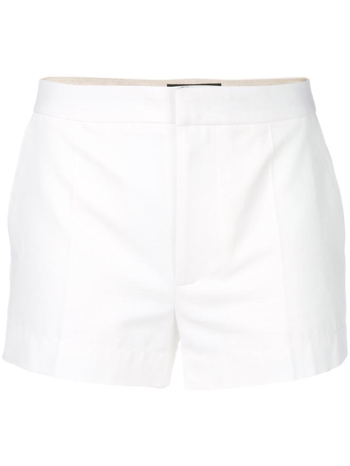 Barbara Bui Classic Fitted Shorts - White