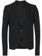 Rick Owens - Gishort Blazer - Men - Cotton/cupro/viscose/nylon 12 - 52, Black, Cotton/cupro/viscose/nylon 12