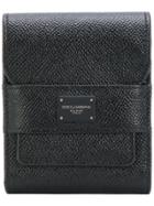 Dolce & Gabbana Textured Leather Wallet - Black