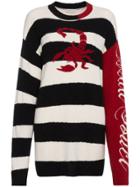 Beau Souci Lobster Stripe Jumper - Black