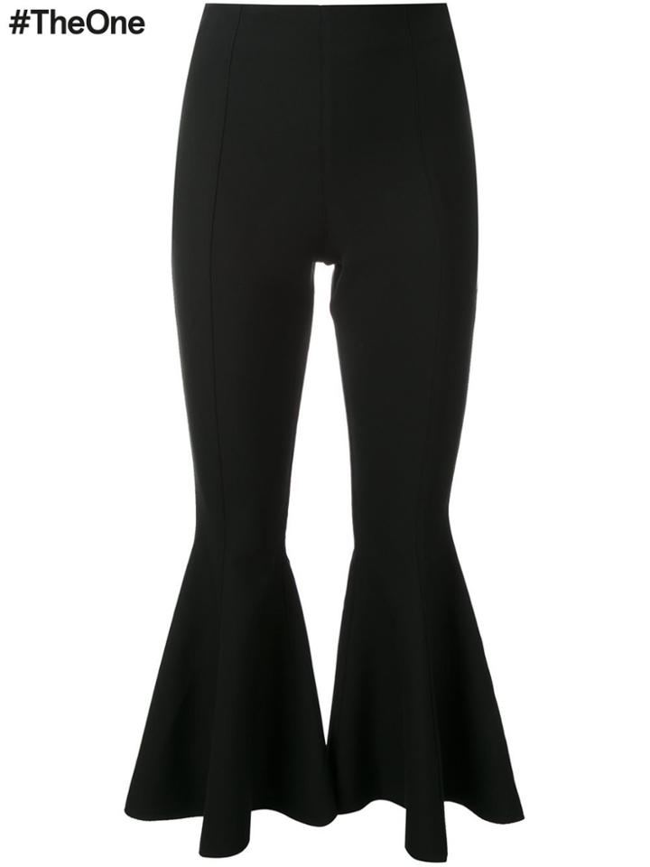 Georgia Alice Pirate Cropped Flared Pants - Black