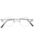 Taichi Murakami Round Frame Glasses - Grey