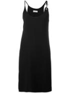 Paco Rabanne Fitted Dress, Women's, Size: 36, Black, Polyethylene/acetate/silk