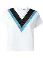 Jil Sander Chevron Collar T-shirt