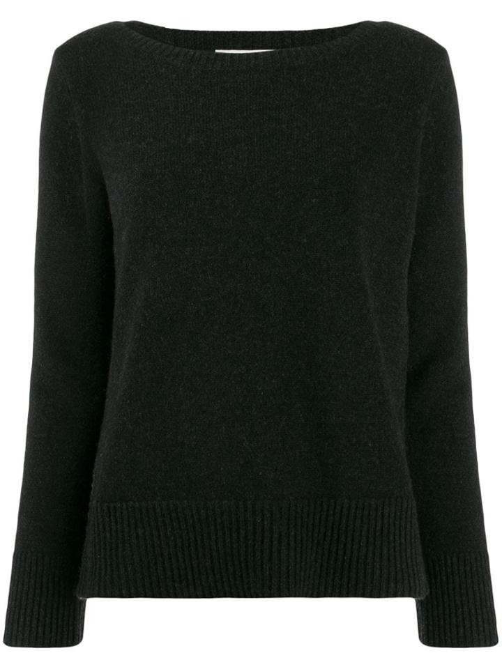 Vince Ribbed Cashmere Jumper - Grey