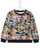 Kenzo Kids - Comic Book Print Sweatshirt - Kids - Cotton - 4 Yrs