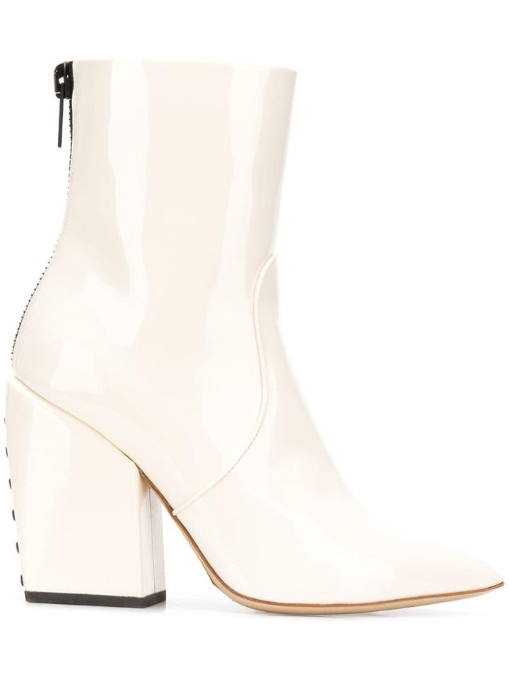 Petar Petrov Sarah Heeled Ankle Boots - White