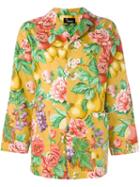 Kenzo Vintage Floral Printed Jacket, Women's, Size: Medium, Yellow/orange