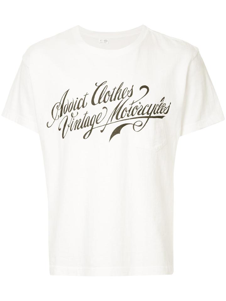 Addict Clothes Japan Logo Print T-shirt - White