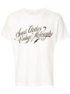Addict Clothes Japan Logo Print T-shirt - White