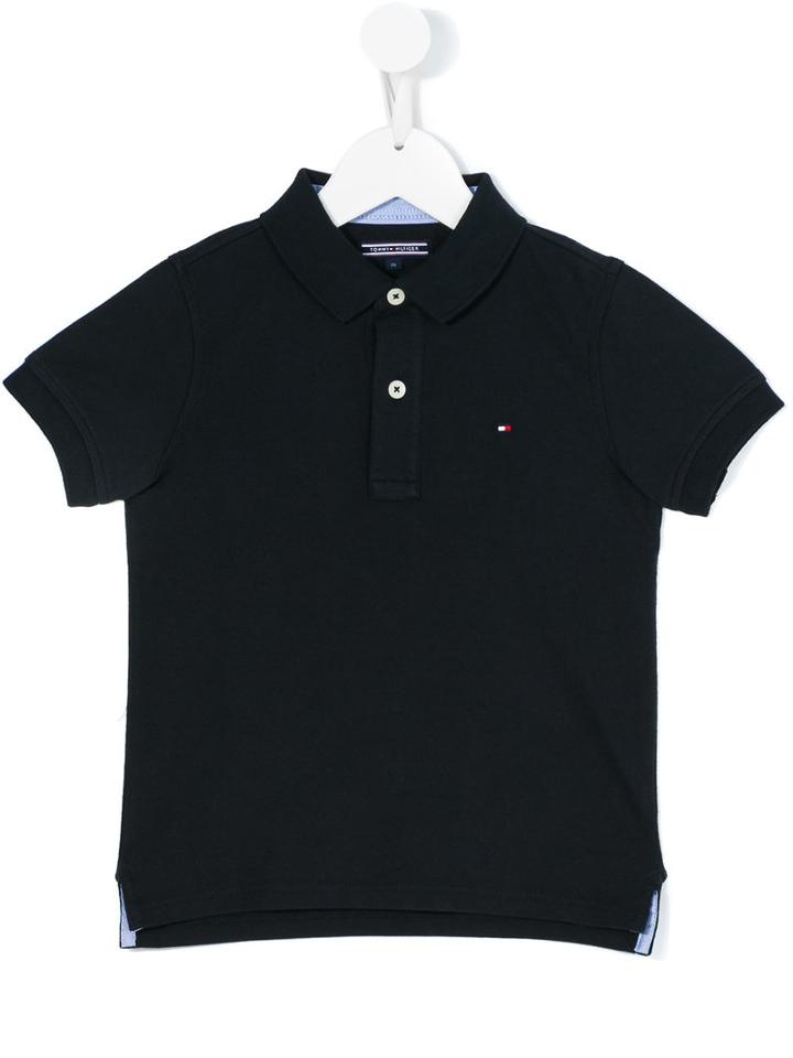 Tommy Hilfiger Junior - Classic Polo Shirt - Kids - Cotton/spandex/elastane - 5 Yrs, Blue