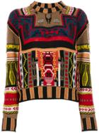 Etro Mixed Print Sweater - Multicolour