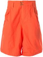 Kolor Loose Fit Shorts - Orange