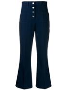 Miu Miu High-waisted Jeans - Blue