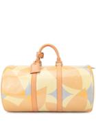 Louis Vuitton Pre-owned Vernis Fleurs Barrel Travel Handbag -