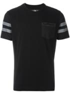 Hydrogen Chest Pocket T-shirt, Men's, Size: Xl, Black, Cotton