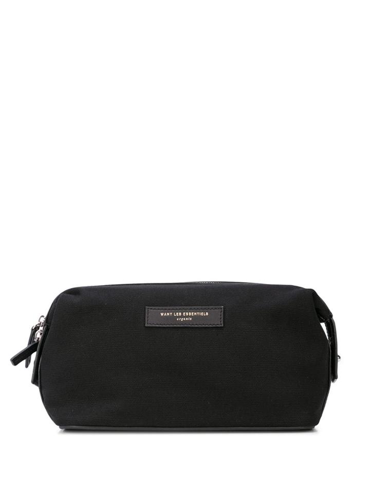 Want Les Essentiels Kenyatta Wash Bag - Black