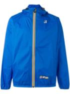 K-way K-way X Les (art)ists Printed Anorak Jacket, Men's, Size: Medium, Blue, Polyamide