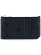 Saint Laurent Star Embossed Card Holder