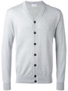 Ballantyne - V-neck Cardigan - Men - Cotton/cashmere - 52, Grey, Cotton/cashmere