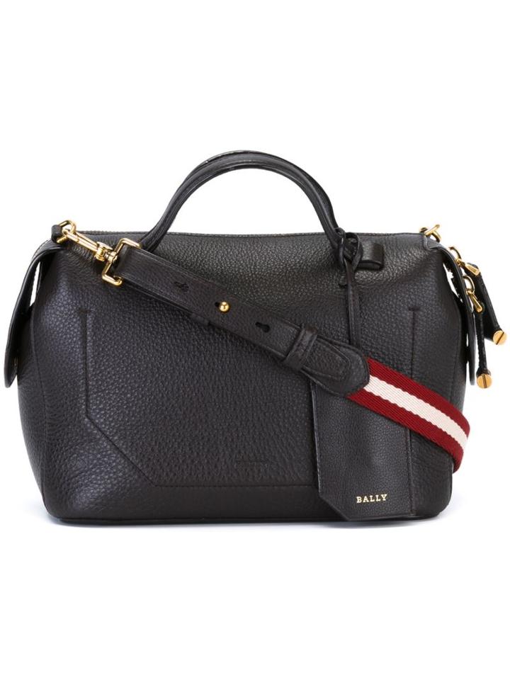 Bally Small Kissen Shoulder Bag, Women's, Brown, Leather