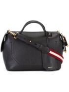 Bally Small Kissen Shoulder Bag, Women's, Brown, Leather