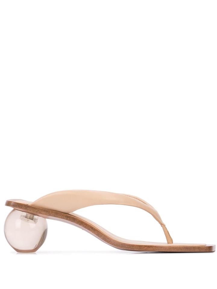 Cult Gaia Jasmin Sandals - Brown