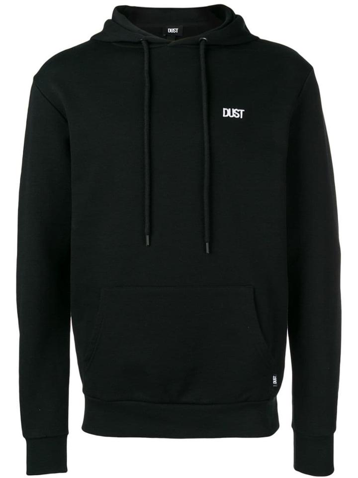 Dust Printed Hoodie - Black