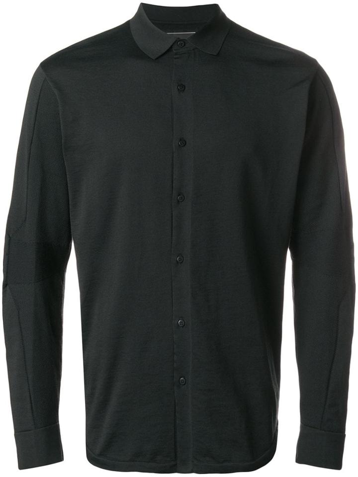 Napapijri Sleeve Logo Print Shirt - Black