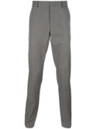 Lanvin Tailored Straight Fit Trousers - Nude & Neutrals