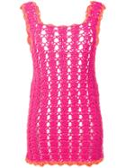 Marco Rambaldi Knitted Mini Dress - Pink