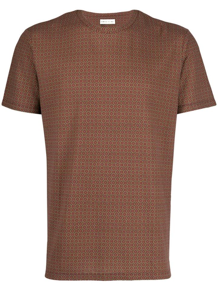 Etro Geometric Patterned T-shirt - Brown