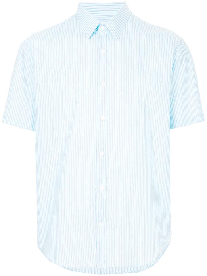 Cerruti 1881 Plain Shortsleeved Shirt - Blue