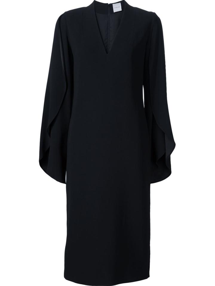 Dion Lee 'spiral Sleeve' Dress - Black