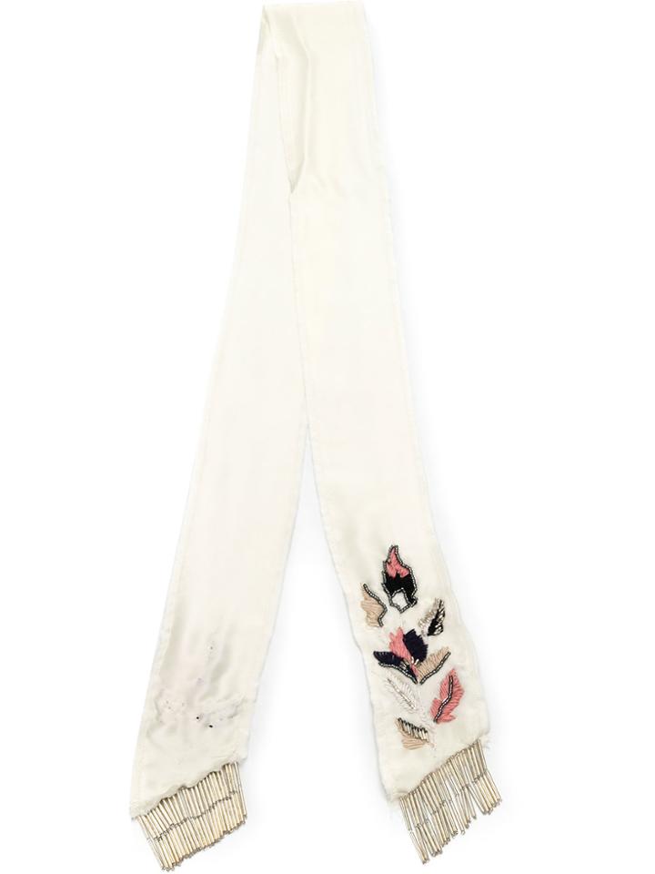 Andrea Bogosian Embroidered Scarf - Unavailable