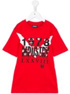 Diesel Kids Taner Slim T-shirt, Boy's, Size: 8 Yrs, Red